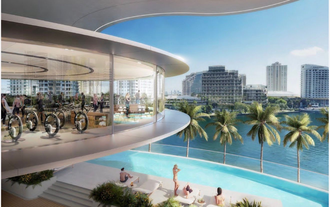 Nobu Residences, Brickell, frente al agua